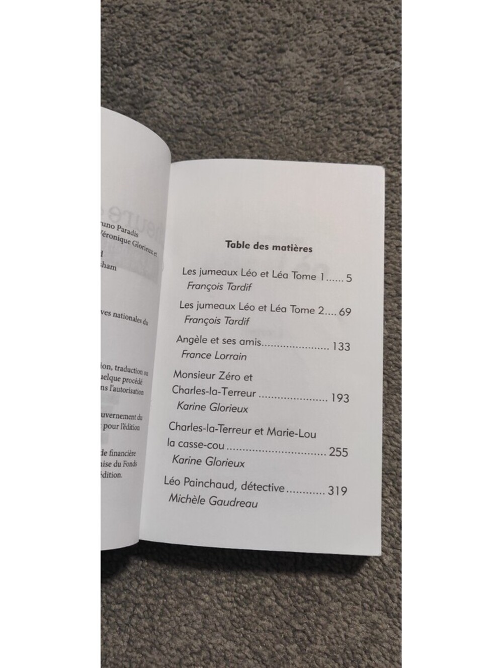 L'heure de la lecture 1re année 15 histoires Éditions Caractère Paperback - Picture 2 of 6